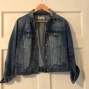 Madewell denim jacket Size S EUC